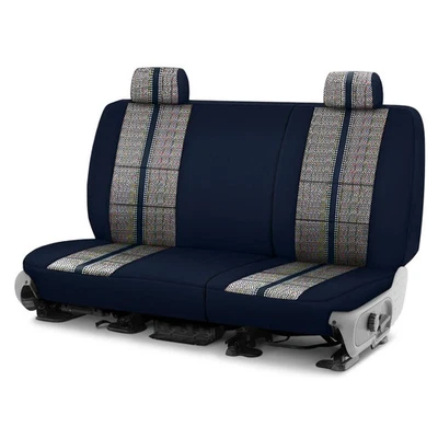 For Volvo V70 98-00 Saddle Blanket 2nd Row Dark Blue Custom Seat Covers Foto 1 de 4