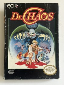 Dr. Chaos Nintendo Entertainment System, 1988 NES with Original Box