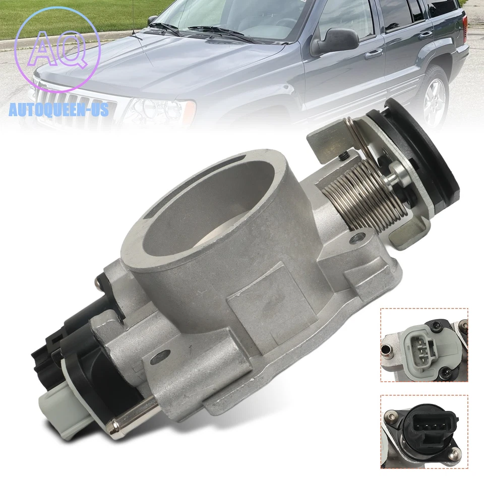 Корпус дроссельной заслонки для Jeep Grand Cherokee 4,7 л V8 53013163AD 2001-2004 Dodge - Изображение 1 из 4