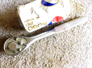 FLEET 1/2" DRIVE RATCHET SOCKET WRENCH GREAT CONDITION # 1661 MADE IN USA PROTO - Picture 1 of 4