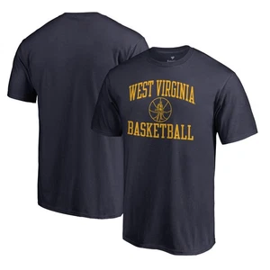 Men's Navy West Virginia Mountaineers In Bounds T-Shirt - Picture 1 of 3