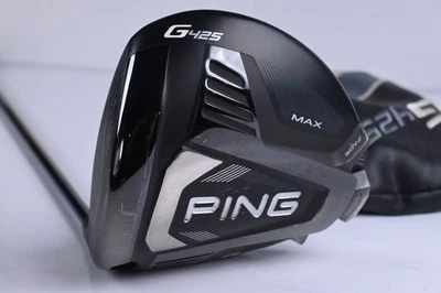 Left Hand Ping G425 Max Driver / 9 Degree / Stiff Flex HZRDUS Silver 70 Shaft - Image 1 of 4