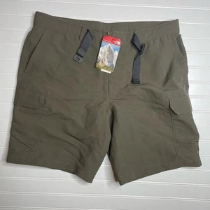 The North Face Cargo Shorts Size 38 Paramount II  Brown Nylon Gorpcore - Picture 1 of 6