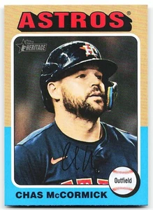 🔥 2024 Topps Heritage #541 Chas McCormick - Picture 1 of 2