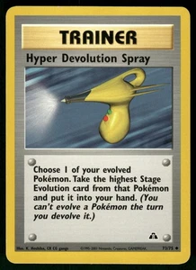 2001 Lightly Played Pokemon Hyper Devolution Spray 73/75 Neo Discovery - Picture 1 of 3