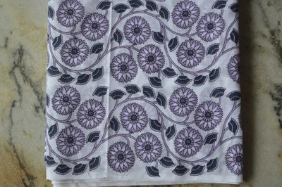 2 Yard New Hand Printed Fabric 100% Cotton NO TARRIF CHARGES 100%✅ ZK_29 - Image 1 of 4