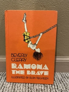 Ramona die Tapfere von Beverly Cleary, Alan Tiegreen (gebundenes Cover, 1975) – WRCBC-Ausgabe - Bild 1 von 11
