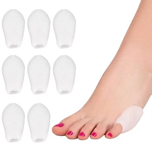 8PCS White Bunion Corrector with Separator, Pinky Toe Protector/Tailor's Buni... - Picture 1 of 6