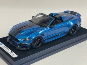 1/18 GT Spirit Ford Mustang Super snake Speedster Blue GT398 Leather AB126 - Picture 1 of 6