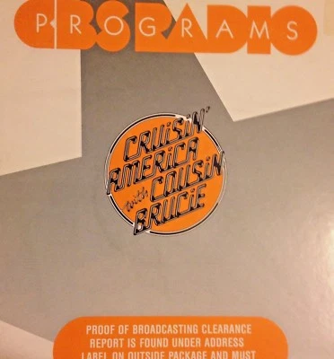 RADIO SHOW: COUSIN BRUCIE 5/26/89 BEACH BOYS FEATURE; ELVIS, DOORS, BOB DYLAN - Image 1 of 4