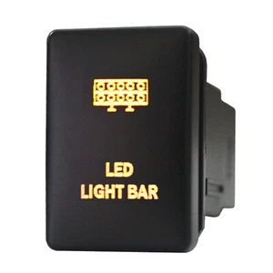 Druckschalter 907O LED LIGHT BAR 12V für TOYOTA LANDCRUISER 200S LED AMBER 3A - Bild 1 von 1