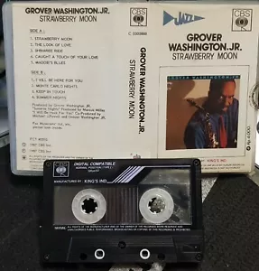 Grover Washington Jr. – Strawberry Moon - 1987 Indonesia cassette tape excellent - Picture 1 of 1
