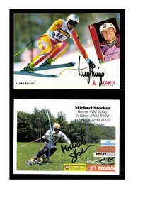 12 Autogrammkarten Ski Alpin Original Signiert  ## K 869 - Picture 1 of 6
