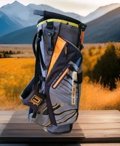 Cobra Ultralight Golf Stand Bag Gray / Orange 5-way 2019 - Picture 1 of 14