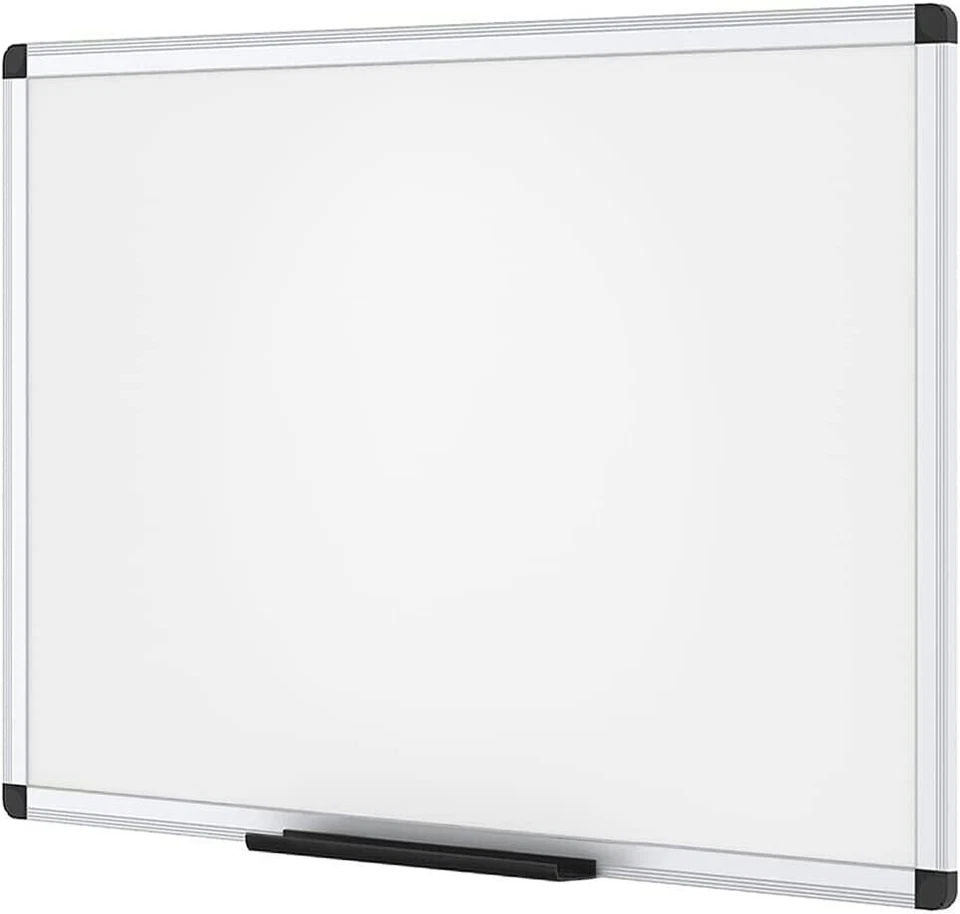 VIZ-PRO Magnetic Dry Erase Board 36 Inches Silver 36 Inches - X000QLEGH7