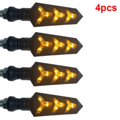 For Kawasaki Ninja 250R 500R 650 650R Motorcycle LED Turn Signals Flowing Lights - Image 1 of 4