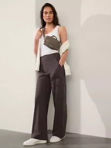 Athleta 8 Tall Brooklyn Heights High Rise Cargo Pant Shale NEW! #818495 Rare! - Picture 1 of 5