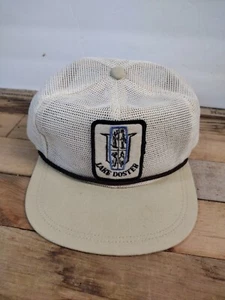 VTG Full Mesh"Lake Doster" Patch Snapback Hat Baseball Cap Farming USA Imperial - Picture 1 of 6