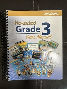 Abeka Grade 3 Video Manual Homeschool 3rd grade - Spiral bound - Imagen 1 de 3
