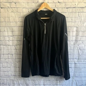 GAP Black Womans lightweight pullover athletic Jacket size XL - Picture 1 of 3