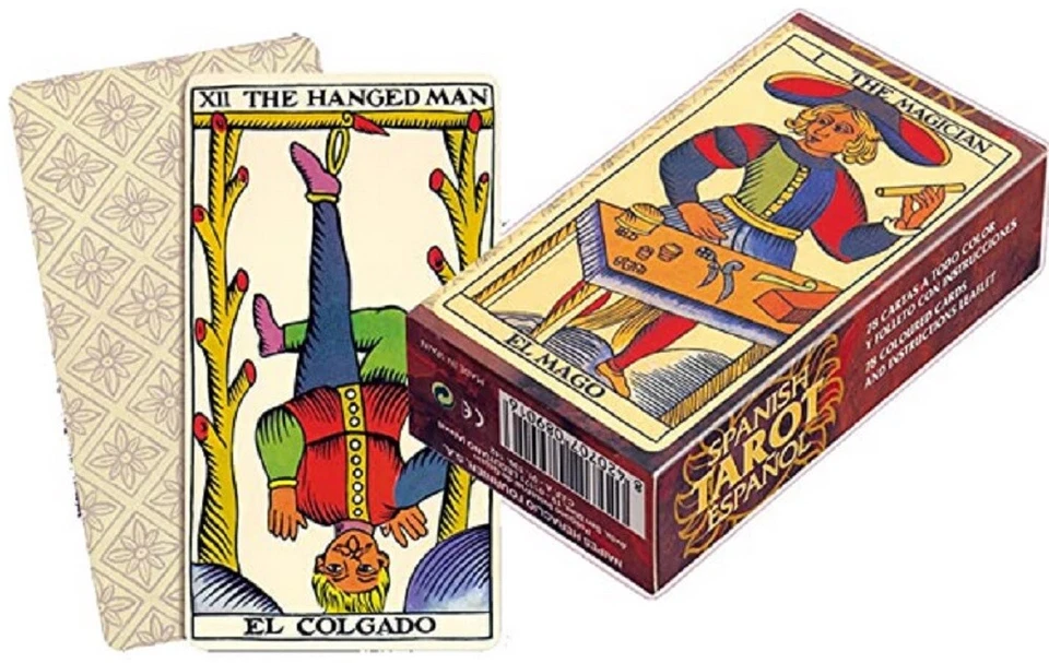 Tarot Español Fournier clasica a full color 78 Cartas, Color marrón (F21814)  - Imagen 1 de 4