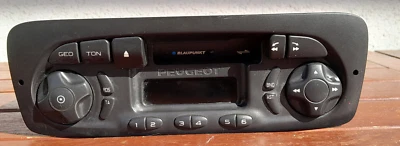 Autoradio Peugeot 206 Blaupunkt T1 Radio Cassette Peugeot 206 Vintage - Immagine 1 di 4