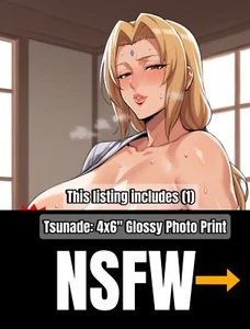 Tsunade Photo Print - Size: 4x6" / Naruto Anime Art Sexy Figure Waifu - #117