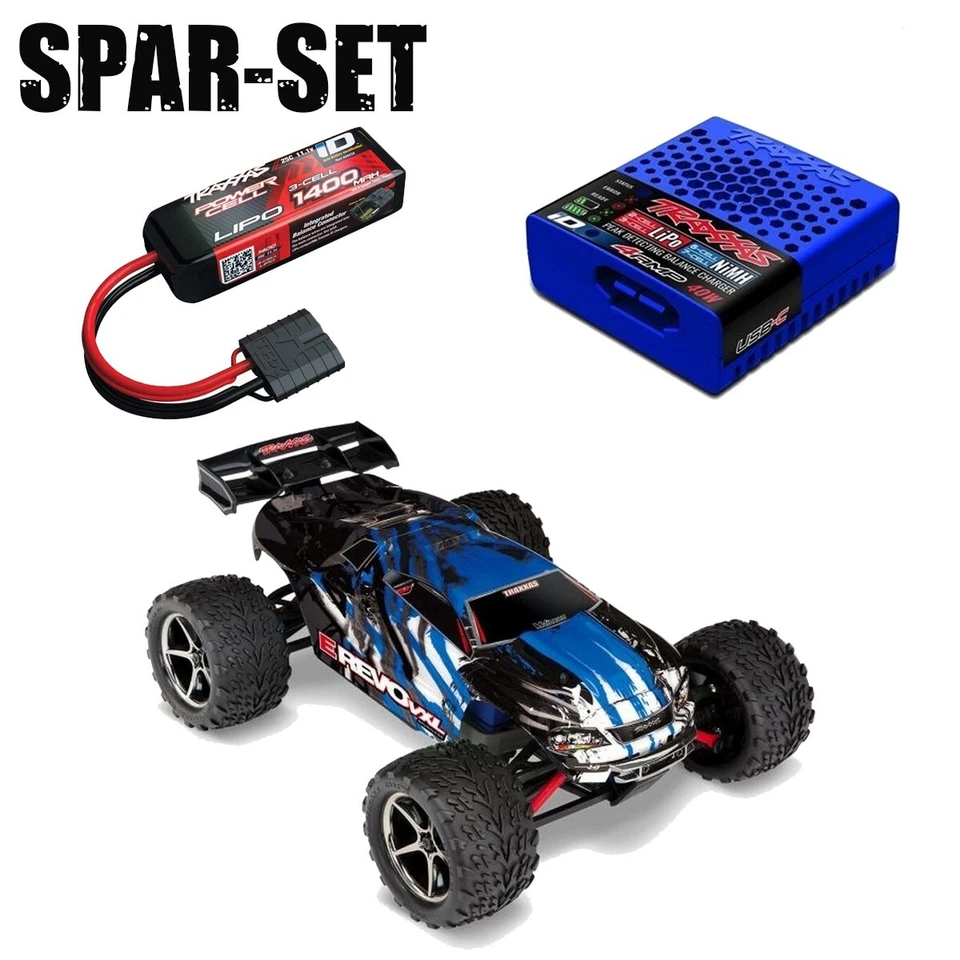 Traxxas 71076-8 E-Revo 4x4 VXL 1/16 Truck RTR Brushless - 3S LiPo  + Lader Editi - Bild 1 von 1