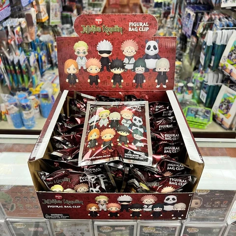 Jujutsu Kaisen 3-D Foam Figural Bag Clip Blind Bag 24pcs w/ Display Box Series 1 Cover
