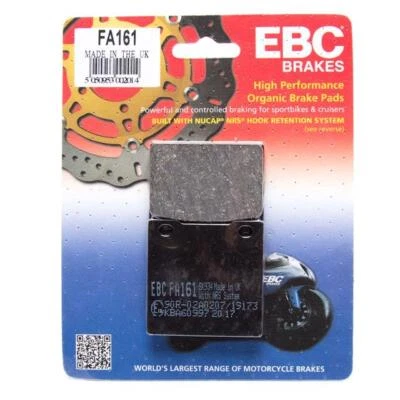 Pastillas de freno traseras EBC FA161 Kawasaki ZRX1100 C1-C4 1997 - 2000 Foto 1 de 3