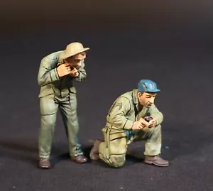 JOHN JENKINS SECOND WORLD WAR WW2 USAAF-06 TWO U.S. ARMY AIR CREWMEN SET 3 - Bild 1 von 2