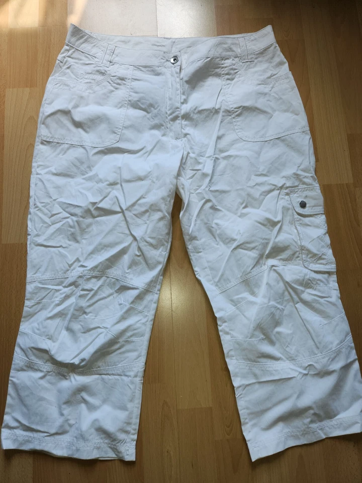 Shamp Damen 7 / 8 Hose * Sommerhose weiß  Gr. 44 - Bild 1 von 2