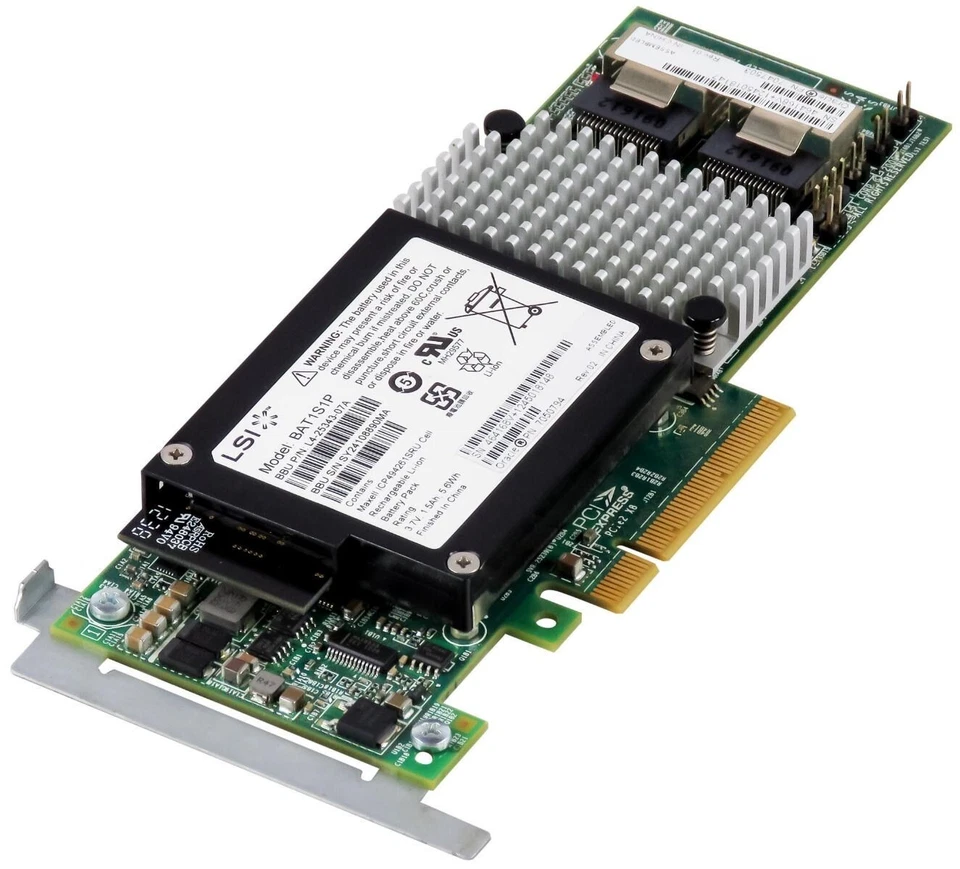 Raid Controller Card Sun ORACLE 7047503 Raid SAS 6Gbps PCI-Ex8 2xSFF-8087 + Bbu - Image 1 of 2