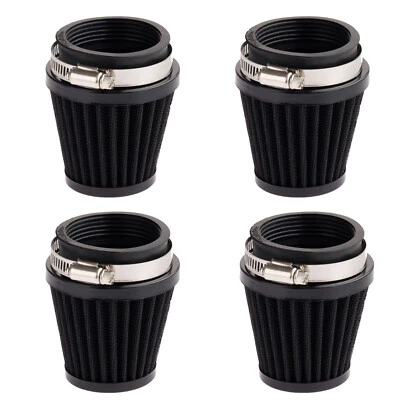 4X Universal 54mm Motorcycle Pod Air Filter For Yamaha Suzuki Kawasaki Intake - image 1 of 4