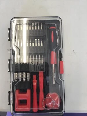 77 Piece Precision Tool Kit with Magnetic Screwdriver, Standard Size - Image 1 of 3