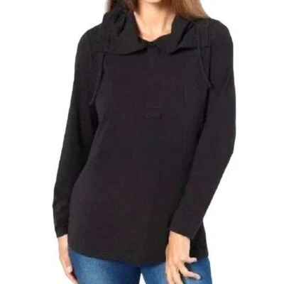 Belle by Kim Gravel TripleLuxe Knit Half Placket Tunic 2X (3737) - Image 1 of 4