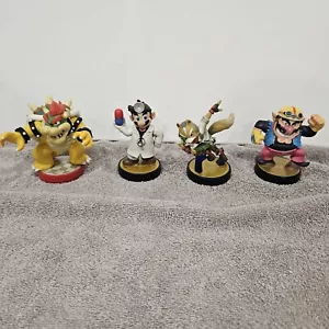 Amiibo Lot Dr Mario, Fox, Wario, Bowser - Picture 1 of 1