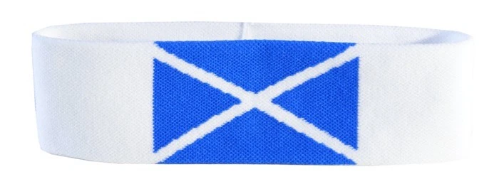 DIGNI Stirnband Schottland 6x21cm Schweißband für Sport Headband