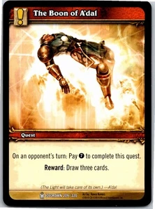 World of Warcraft Kartenspiel The Boon of A'dal 209/220 Icecrown CCG TCG WOW - Bild 1 von 1