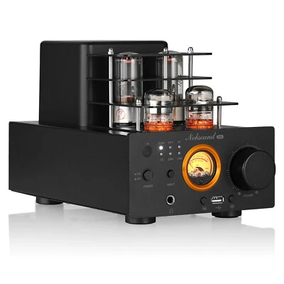 Nobsound A3 HiFi Bluetooth Röhrenverstärker COAX/OPT Tube Amplifier USB Player - Bild 1 von 4