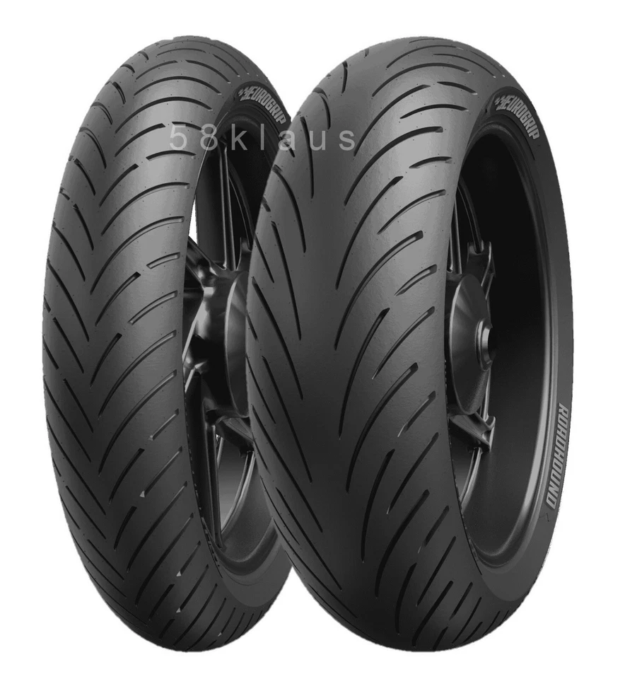 Satz Eurogrip Roadhound 140/70-17 66H + 110/70-17 54H MotorradReifen Paar Set - Bild 1 von 1