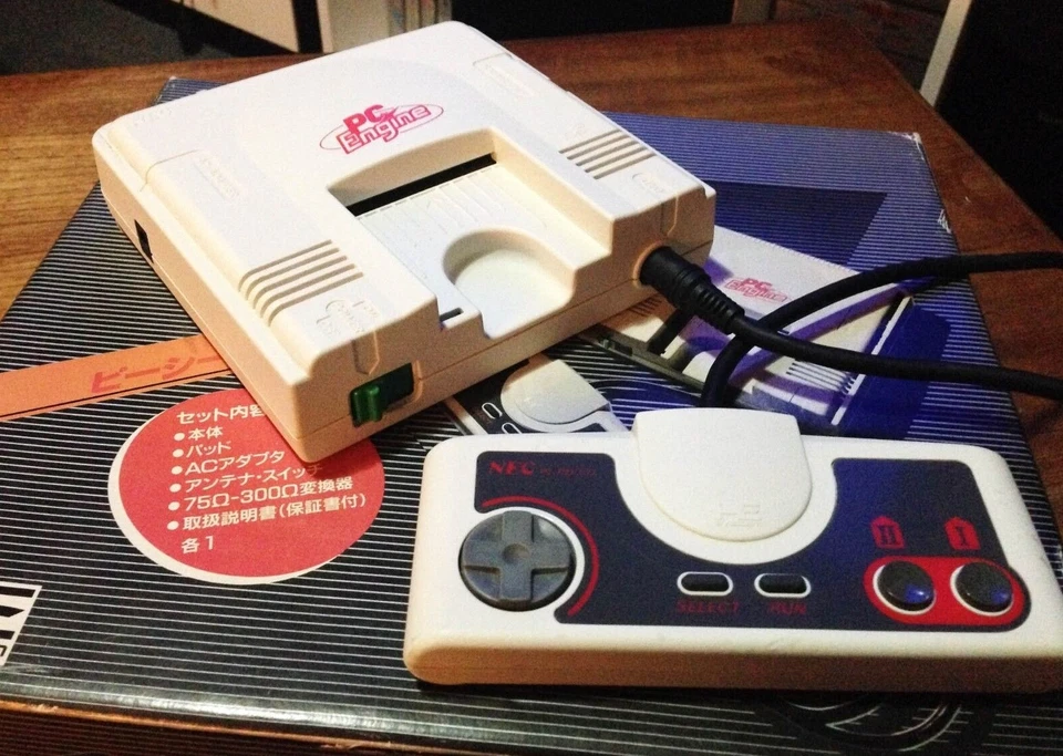 NEC PC Engine Console + Controller Set + Fully Working - Japan Import  - Imagen 1 de 4