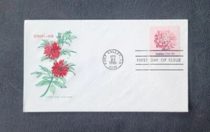 US FDC # 1878 Dahlia Flowers  1981. - Picture 1 of 6