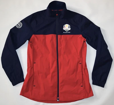 RALPH LAUREN Polo 高尔夫海军蓝和红色 PGA Hazeltine Ryder 杯 2016 夹克女式 XS — 第 1/4 张图片