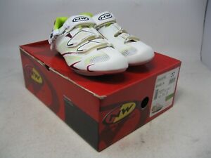 New In Box Northwave Starlight SRS Road Cycling Shoes Size 37 - White / Fauxia 