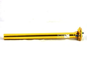 Sattelstütze Contec Brut Select 27,2mmx350mm 25mm Offset Gold eloxiert Alu 6061- - Bild 1 von 2