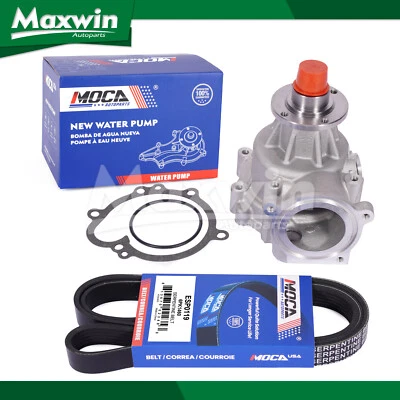 Bomba de agua con correa serpentina apta para BMW M3 E46 L6 2001-2006 3,2 L DOHC Foto 1 de 4