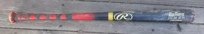 TACO DE BEISEBOL USADO RAWLINGS BIG STICK ~ MADEIRA, 252 JM, 30 POLEGADAS ~ LIGA PEQUENA - Imagem 1 de 2