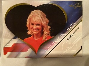 Cindy McCain 2 of 5 2022 Decision Vault Decision 2008 - Blue Foil