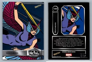 Deathbird #180 - Marvel X-Men 2020 Metal Universe Black Epack exclusivo - Imagen 1 de 1